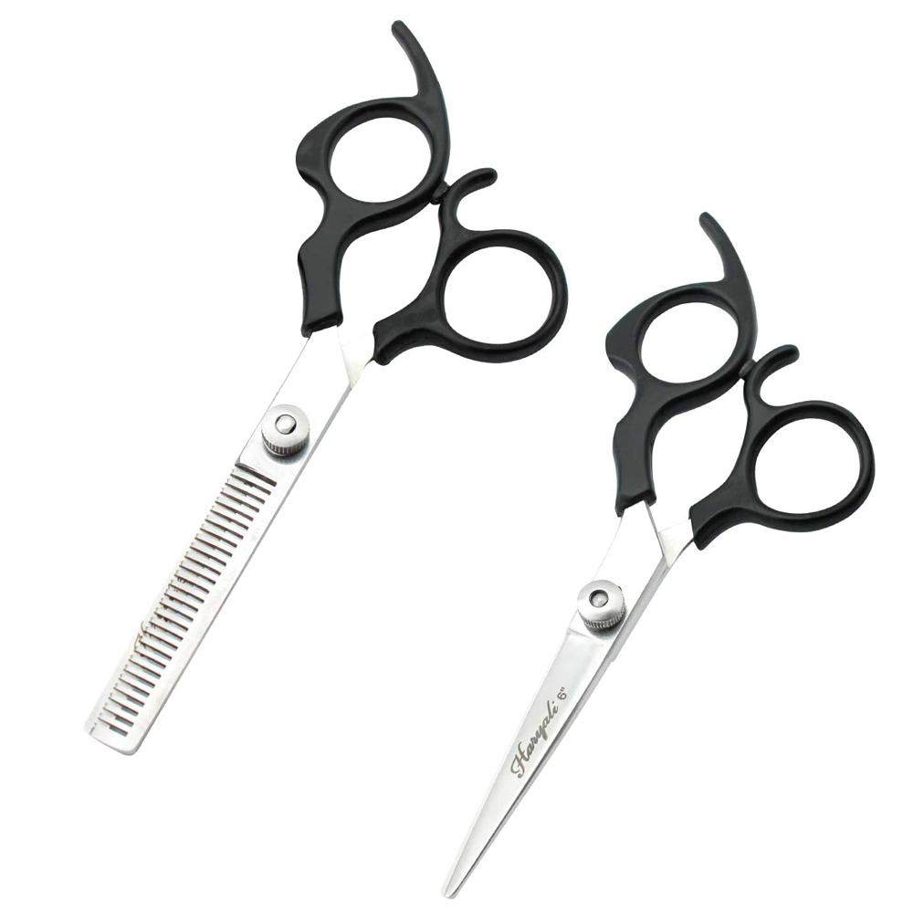 Professional 6” Hairdressing Thinning Hair Cutting Scissors Set - HARYALI LONDON