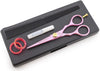 Haryali Pink 5,5 "Friseursalon Friseurschere mit verstellbarer Schraube