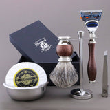 Haryali's Vase Range Super Badger Hair Shaving Kit